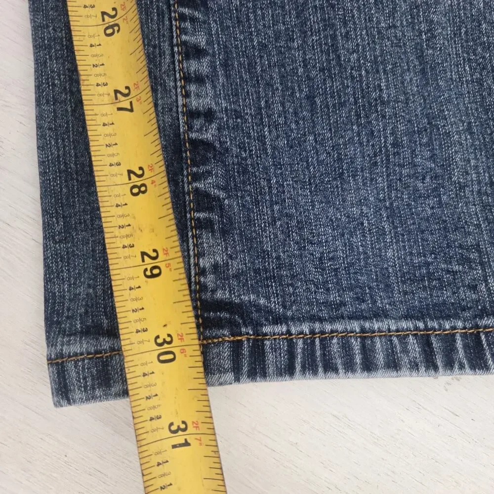 Vintage Polo Jeans Co Ralph Lauren Women's Jeans Size 10x32 Blue Denim Kelly